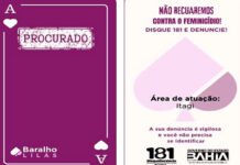 Bahia terá Baralho do Crime Lilás em combate à violência contra mulher, diz Secretaria de Segurança Pública