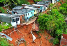 5 cidades do sul da Bahia enfrentam um cenário de alerta após as fortes chuvas registradas com deslizamentos de terra