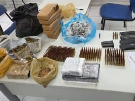 Não é replay: Polícia apreende grande quantidade de drogas e material bélico em Maragogipe: operação já reforça empenho do comando de policiamento. Veja
