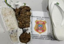 Mulheres são presas após tentarem entrar em presídio da Bahia com drogas escondidas em chinelo e partes íntimas
