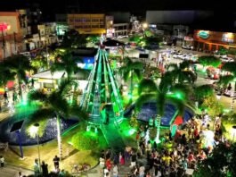Santo Antônio de Jesus divulgou agenda que encerra programação natalina; na Praça Padre Mateus, show e atrações marcam últimos dias do Natal na cidade