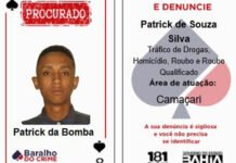 Polícia prende em Mogi das Cruzes ‘Patrick da Bomba, um dos criminosos mais procurados pela SSP da Bahia