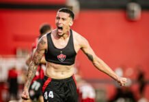 Leão de primeira! Vitória vence o São Paulo no Barradão por 1×0 e confirma permanência na Série A do Brasileiro