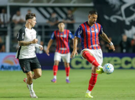 De virada, Bahia vence o Corinthians por 2×1 na Vila Belmiro e estreia com triunfo na Série A do Campeonato Brasileiro