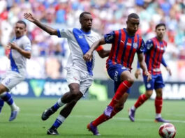 Bahia bate o Galícia e vence a terceira pelo Campeonato Baiano; Erick, Iago e Kauê fizeram os gols da partida