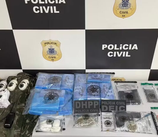 Casa usada como ‘bunker’ de facção criminosa ligada ao tráfico de drogas é encontrada no interior da Bahia