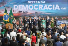 Durante ato do 8 de janeiro, Lula veta integralmente PL da Dosimetria