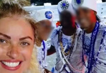 Turista presa por injúria racial em Salvador tirou fotos com baianas e Filhos de Gandhy dias antes do crime; confira
