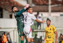 Terceiro empate seguido: com um a menos, Vitória empata em 1×1 com o Porto em jogo pelo Campeonato Baiano