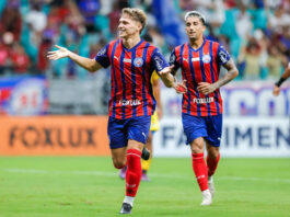 Bahia vence Porto por 3×1 e mantém invencibilidade na temporada; Kauê Furquim, Dell e Michel Araújo marcaram