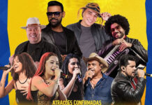 Confirmadas as primeiras atrações do São João em Cruz das Almas. De 19 a 24 de junho, o festejo ganha ainda mais significado ao celebrar a Copa do Mundo