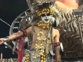 Adolescente que viralizou nas redes sociais ao performar Ney Matogrosso na Bahia desfila no carnaval do Rio