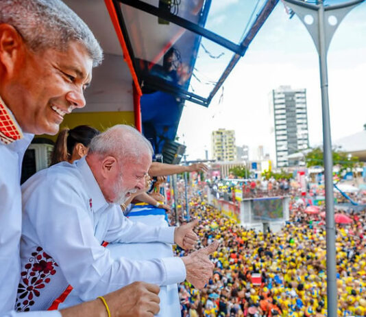 No Circuito Osmar: Lula acompanhou carnaval de Salvador com Janja, Jerônimo Rodrigues e Margareth Menezes