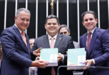 Davi Alcolumbre e Hugo Motta defendem o Congresso e comentam relação entre poderes: ‘Paz não é omissão’