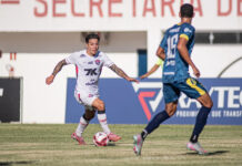 Tudo igual: Vitória reage após sofrer virada e empata com o Jequié em 2×2 pela sétima rodada do Campeonato Baiano