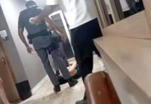 Policial militar filmado chutando rosto de mulher em surto é afastado; PM investiga o caso e analisa as imagens