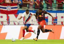 Em jogo seguro, Bahia bate o Bragantino por 2×0, vence a primeira em casa e segue invicto pelo Brasileirão