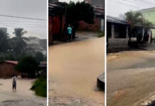 Defesa Civil da Bahia é acionada após fortes chuvas deixarem famílias desalojadas e causarem estragos em Varzedo: danos já estão sendo avaliados; confira