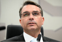Flávio celebra resultado de pesquisa do Datafolha que mostra empate com Lula: ‘Ultrapassamos, o Brasil quer prosperar’