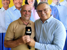 Prefeito Gregório marca presença em evento político, fala de aliança com lideranças estaduais e federais e destaca busca por recursos para São Felipe; assista