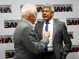 Em noite movimentada, Jerônimo recebe Geddel e Otto em meio a impasses sobre vice; senador nega tratativas
