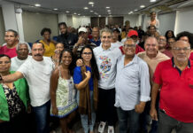 Em plenária, Bira Coroa declara o seu apoio à reeleição de Robinson Almeida em encontro com lideranças em Salvador