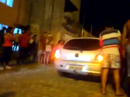 Jovem é baleado após série de disparos no Conjunto Habitacional Zilda Arns em Santo Antônio de Jesus e socorrido às pressas e levado ao Hospital Regional