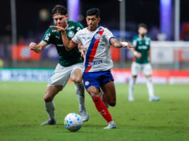 Não deu! Com gol contra de Mingo, Bahia é derrotado pelo Palmeiras por 2×1 em jogo da Série A na Fonte Nova