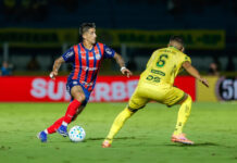 Pelo Brasileiro: Bahia vence o Mirassol de virada por 2×1 em jogo marcado por confusão e polêmica de arbitragem