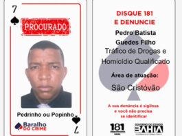 Saiba quem são os dois novos integrantes do Baralho do Crime na Bahia; identidades foram divulgadas pela SSP