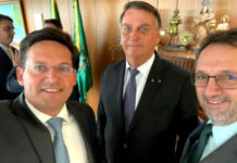 Prefeito de Cruz das Almas, Ednaldo Ribeiro declarou apoio a Flávio Bolsonaro e reforça alinhamento com ex-presidente Jair Bolsonaro: ‘Jamais poderia negar’