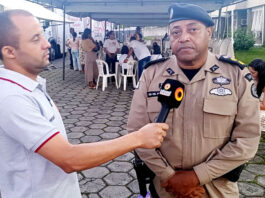 Feira de Saúde atendeu mais de 400 pessoas e 14º BPM intensifica os preparativos para Corrida Rústica em SAJ; veja entrevista com comandante Manoilzo