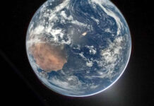 Nasa divulga primeiros registros da Terra feitas pela tripulação da Artemis II composta por quatro astronautas
