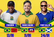 Tony Salles, Thiago Aquino e Pedrinho comandam programação especial do São João de Cruz com shows e transmissão da Copa