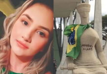 14 anos de prisão: Moraes rejeita pedido de ‘Débora do Batom’ para revisão de pena; medida não está em vigor