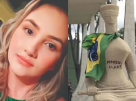 14 anos de prisão: Moraes rejeita pedido de ‘Débora do Batom’ para revisão de pena; medida não está em vigor
