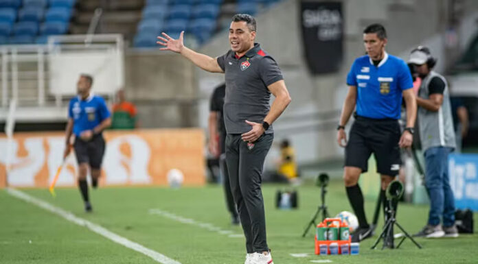 Técnico Jair Ventura celebra vaga na final e projeta primeiro título pelo Vitória: ‘Queremos ficar marcados esse ano’