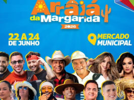 Arraiá da Margarida 2026 promete três dias de forró, tradição e animação em Salinas da Margarida: festa acontece de 22 a 24 no Mercado Municipal; confira