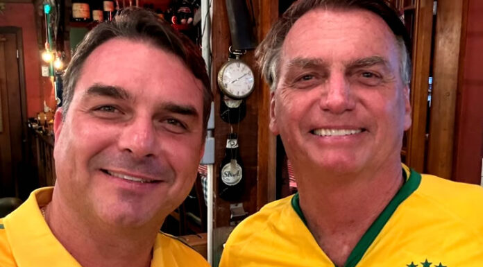 No Pará, Flávio chama camiseta da Seleção de ‘camisa do Bolsonaro’, e Lula pede esquerda de verde e amarelo