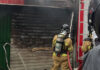 Incêndio atinge ponto comercial no centro de Santo Antônio de Jesus
