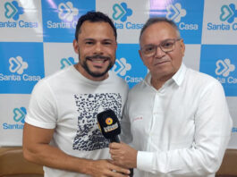 Dr. Marcos Andrade esclarece atendimento a recém-nascida Ludmila no Hospital Luiz Argolo em Santo Antônio de Jesus