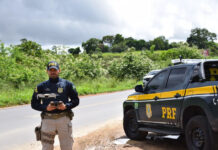 Polícia Rodoviária Federal usa drones em fiscalização das estradas na BA; tecnologia usada para captar imagens
