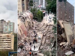 Novo tremor de magnitude 4,9 é sentido em Caracas na Venezuela; sismo é consideravelmente mais fraco