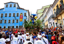 Dois de julho: uma multidão toma as ruas de Salvador em celebração aos 203 anos da Independência da Bahia