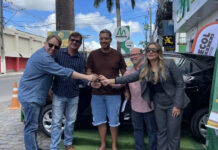 Entidades Empresariais realizam entrega do Hyundai HB20 0km da Campanha São João Show de Bola