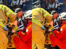 Criança é resgatada após escada de concreto desabar na Bahia