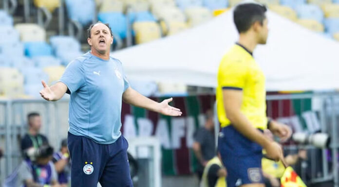 Ficou na bronca: ‘Você vem aqui para ser otário’, desabafa Rogério Ceni sobre arbitragem em amistoso do Bahia