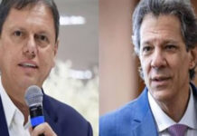 Datafolha: Tarcísio de Freitas lidera em São Paulo com 46%, e Fernando Haddad tem 30%
