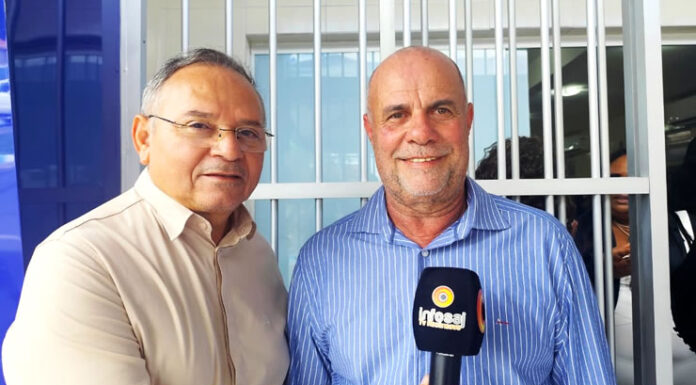 Prefeito Gregório elogia gestão da prefeita Mara durante celebração dos 64 anos de Salinas da Margarida