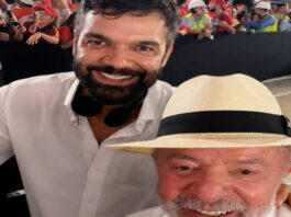 Rogério Andrade destaca emoção ao lado de Lula em assinatura da ordem de serviço da Ponte Salvador-Itaparica